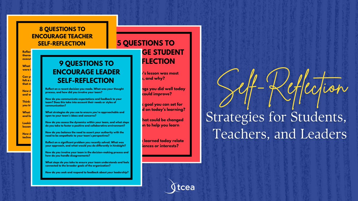 🧠 Ready to boost student growth? Explore these self-reflection strategies that empower learners to think deeply and take charge of their progress! ✏️✨

sbee.link/ud4cpmbqwj
#skillbuilding #learning #teaching