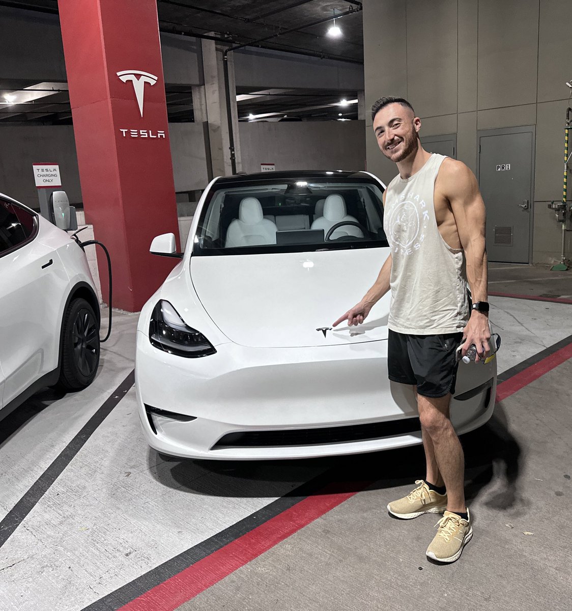 Stopped by the @tesla store today &amp; tested #FSD for the first time... 🤯

▪️Drove through a busy <a href="/Costco/">Costco</a> lot
▪️Safely passed slow right lane drivers
▪️Navigated a busy roundabout 

100% sold on Tesla. Need one soon! 💯