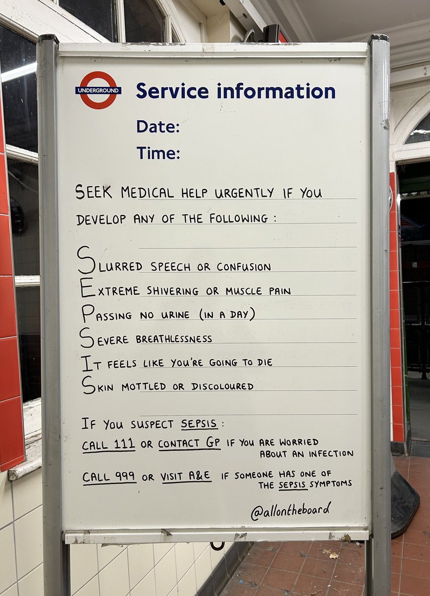 Today is World Sepsis Day and September is Sepsis Awareness Month.

#WorldSepsisDay #SepsisAwarenessMonth #Sepsis