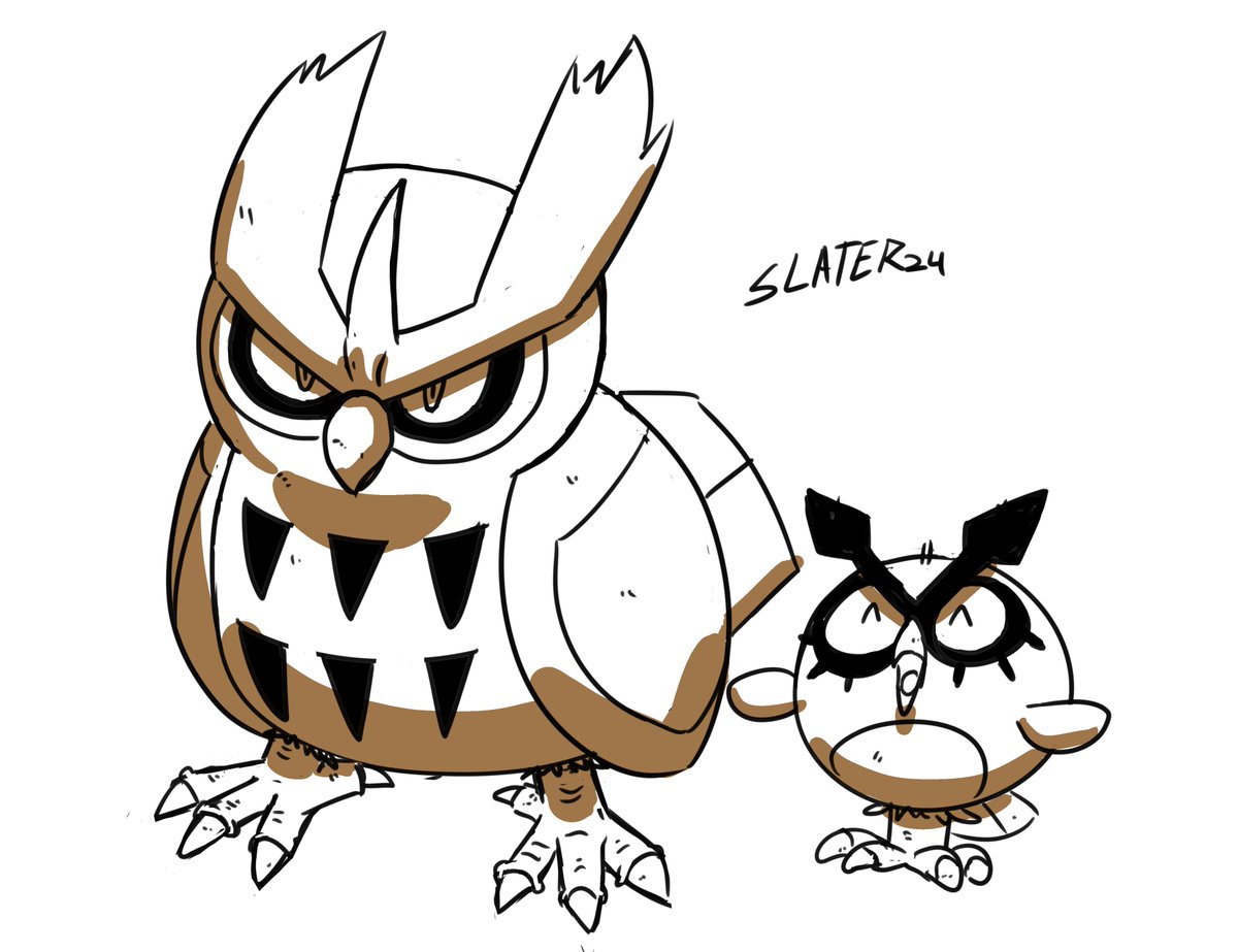 MegatonSlater's tweet photo. Check out these Pokémon doodles I did a few weeks ago! A thread 🧵 (1/6) #Pokemon https://t.co/tKDzddLvTw