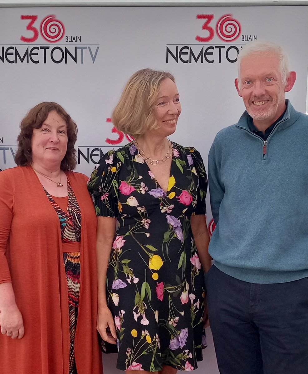 Susan Flynn (@dr_sflynn) on Twitter photo Congratulations on 30 years of broadcasting to our partners on HDip TV&Media Production <a href="/nemetontv/">NemetonTV</a>. A wonderful celebration with <a href="/moiraesweeney/">Moira Sweeney</a> <a href="/traenailnemeton/">Traenáil_Nemeton</a> <a href="/DenieffeSuzanne/">Suzanne Denieffe</a> and Richard Hayes <a href="/SETUHumanities/">SETU Arts & Humanities</a> <a href="/SETUIreland/">South East Technological University</a> #broadcasting #media #education Congratulations on 30 years of broadcasting to our partners on HDip TV&Media Production <a href="/nemetontv/">NemetonTV</a>. A wonderful celebration with <a href="/moiraesweeney/">Moira Sweeney</a> <a href="/traenailnemeton/">Traenáil_Nemeton</a> <a href="/DenieffeSuzanne/">Suzanne Denieffe</a> and Richard Hayes <a href="/SETUHumanities/">SETU Arts & Humanities</a> <a href="/SETUIreland/">South East Technological University</a> #broadcasting #media #education