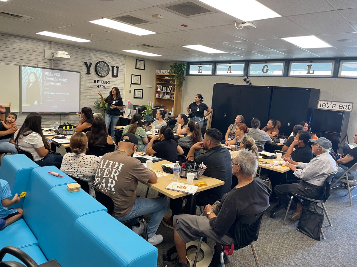 Eissler Eagles 🦅 Parent Cafe today!!! Topic of discussion: the importance of daily attendance 😊. Parents were able to hear what great resources and supports are available to them. #teambcsd <a href="/Team_BCSD/">Bakersfield City School District</a> <a href="/EisslerEagles/">Eissler </a>