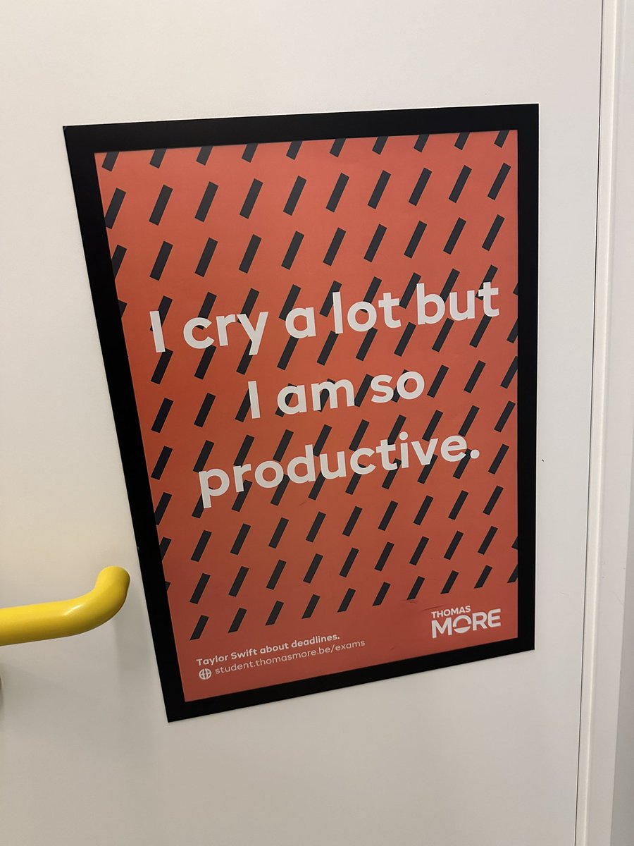 Thomas More is een swiftie🥰