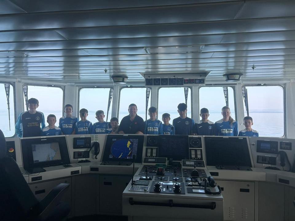 ArgyllIslandsYF's tweet photo. Our sponsors looked after the players of @afc_tarbert Soccer Centre in splendid fashion on the journey back from Islay following their AIYFA Caledonian MacBrayne U14 League against Port Ellen FC Juniors. Thank you @CalMacFerries🙂
#abplace2be @isleofislay https://t.co/OTNTX19jcd