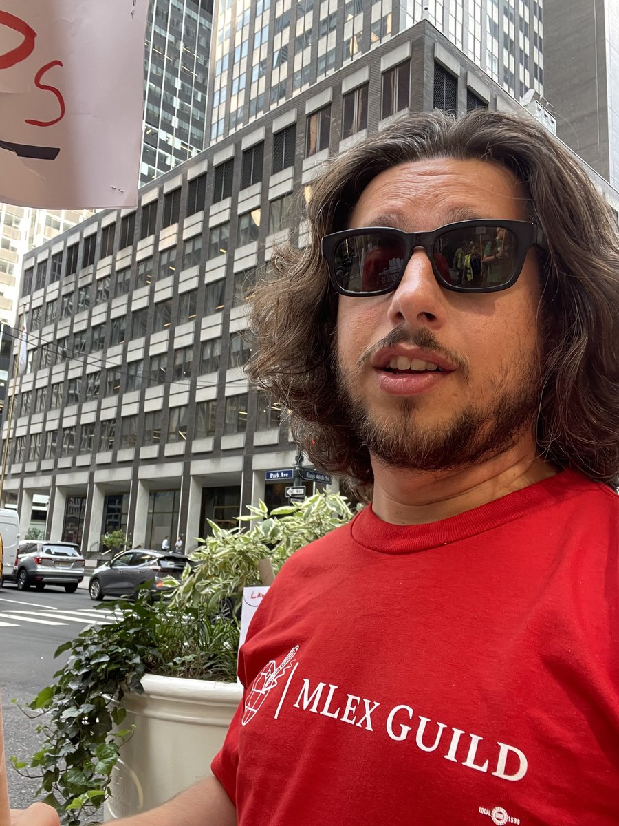 Samuel Rubenfeld is in the New York NewsGuild 🔥 tweet media