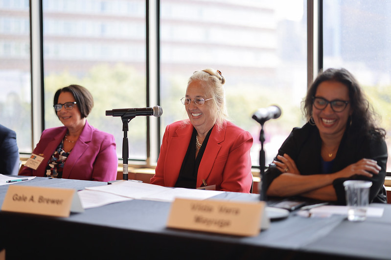 galeabrewer's tweet photo. 9.12.24 @CityAndStateNY Economic Development and Workforce Summit. Discussed workforce training w/ @NYCETC_org  Greg Morris, @helloDCWP Vilda Vera Mayuga, @BerkeleyCareers Diane Recinos, @GrantAssociates Richard Acosta, @talent_nyc Doug Lipari & @CityCollegeNY Angelo Lampousis