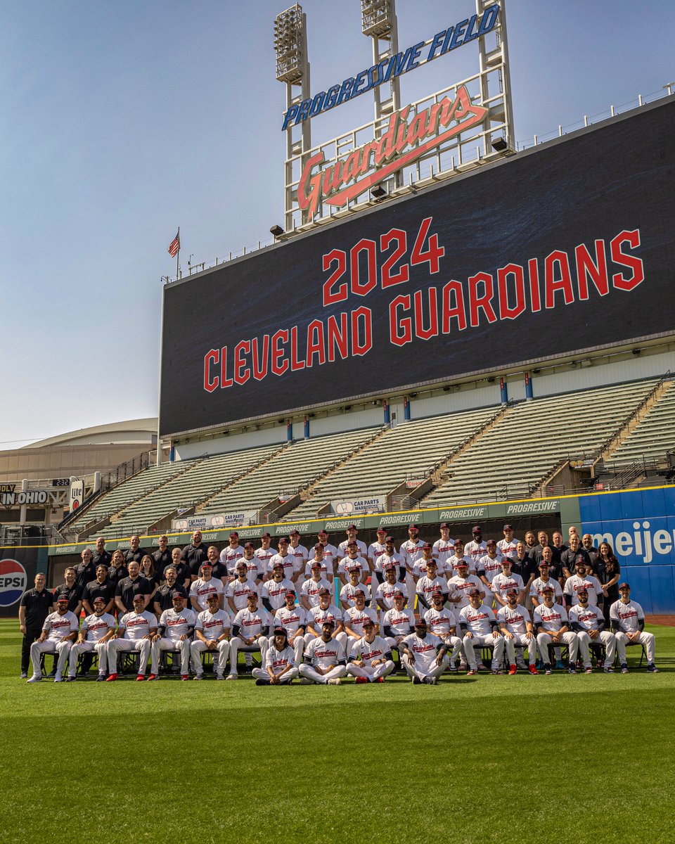 Your 2024 Cleveland Guardians.

#ForTheLand