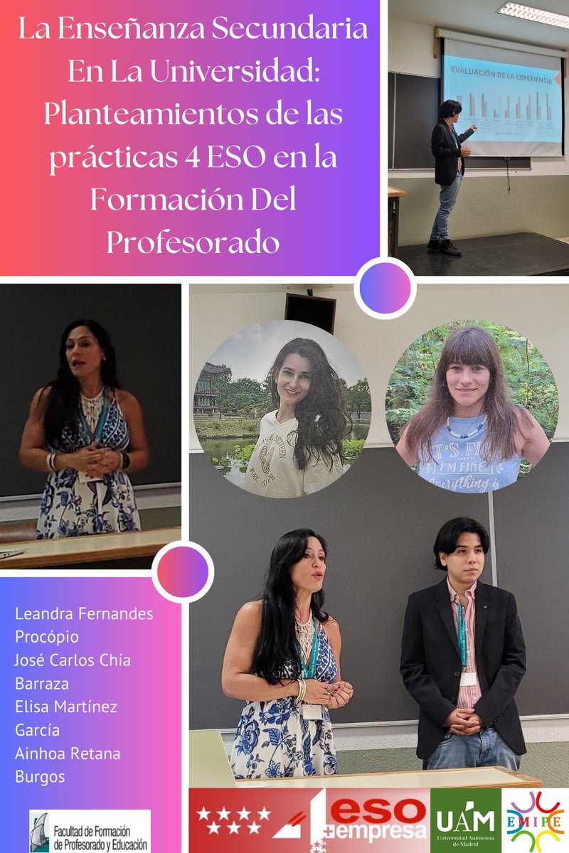 Grupo EMIPE (@grupoemipe) on Twitter photo Las compañeras <a href="/ProcopioLeandra/">Leandra Fernandes Procopio</a> @elisssssssssaaa <a href="/jchia1994/">josecarloschiabarraz</a> con <a href="/AinhoaReta32758/">Ainhoa Retana</a> han participado en el 2º Congreso Internacional en Investigación, Transferencia e Innovación en Educación. <a href="/ReTraInED_UAM/">ReTraInED</a> <a href="/FaculEDUAM/">FACULTAD DE FORMACIÓN DEL PROFESORADO Y EDUCACIÓN</a> <a href="/UAM_Madrid/">UAM Autónoma Madrid</a> Las compañeras <a href="/ProcopioLeandra/">Leandra Fernandes Procopio</a> @elisssssssssaaa <a href="/jchia1994/">josecarloschiabarraz</a> con <a href="/AinhoaReta32758/">Ainhoa Retana</a> han participado en el 2º Congreso Internacional en Investigación, Transferencia e Innovación en Educación. <a href="/ReTraInED_UAM/">ReTraInED</a> <a href="/FaculEDUAM/">FACULTAD DE FORMACIÓN DEL PROFESORADO Y EDUCACIÓN</a> <a href="/UAM_Madrid/">UAM Autónoma Madrid</a>