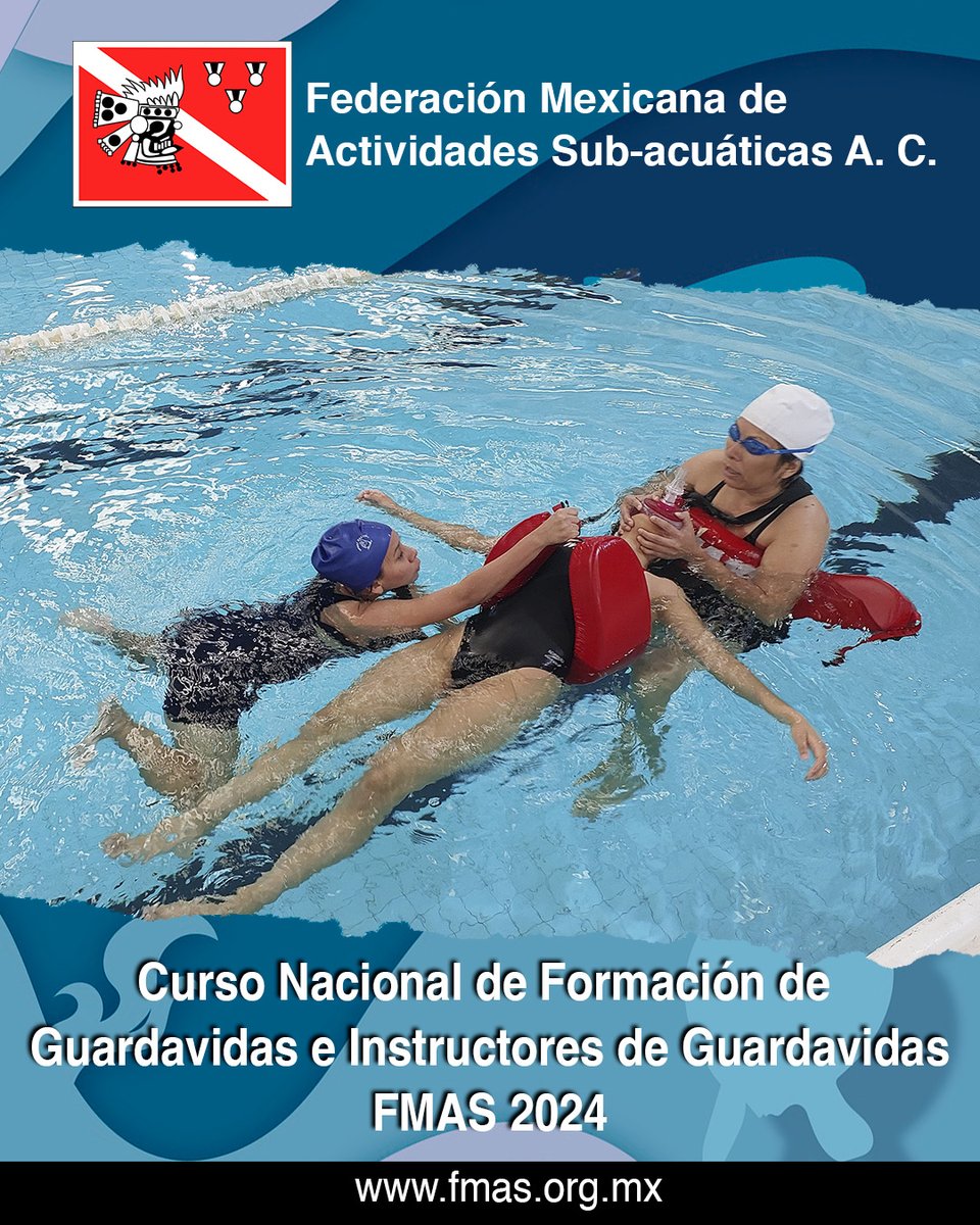 📷Convocatoria para el Curso Nacional de Formación de #Guardavidas e #InstructoresdeGuardavidas FMAS 2024 en el Comité Olímpico Mexicano 
*Fecha: 1 al 5 de octubre, 2024
*Lugar: Comité Olímpico Mexicano, CDMX
fmas.org.mx/convocatoria-c…
#Guardavidas2024 #FMAS #SalvamentoAcuático