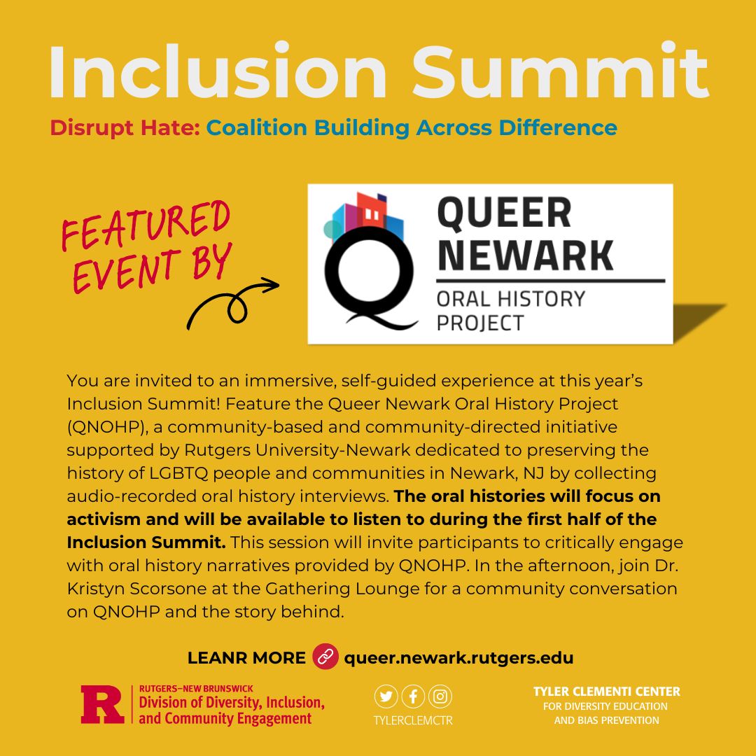 Tyler Clementi Center at Rutgers University tweet media