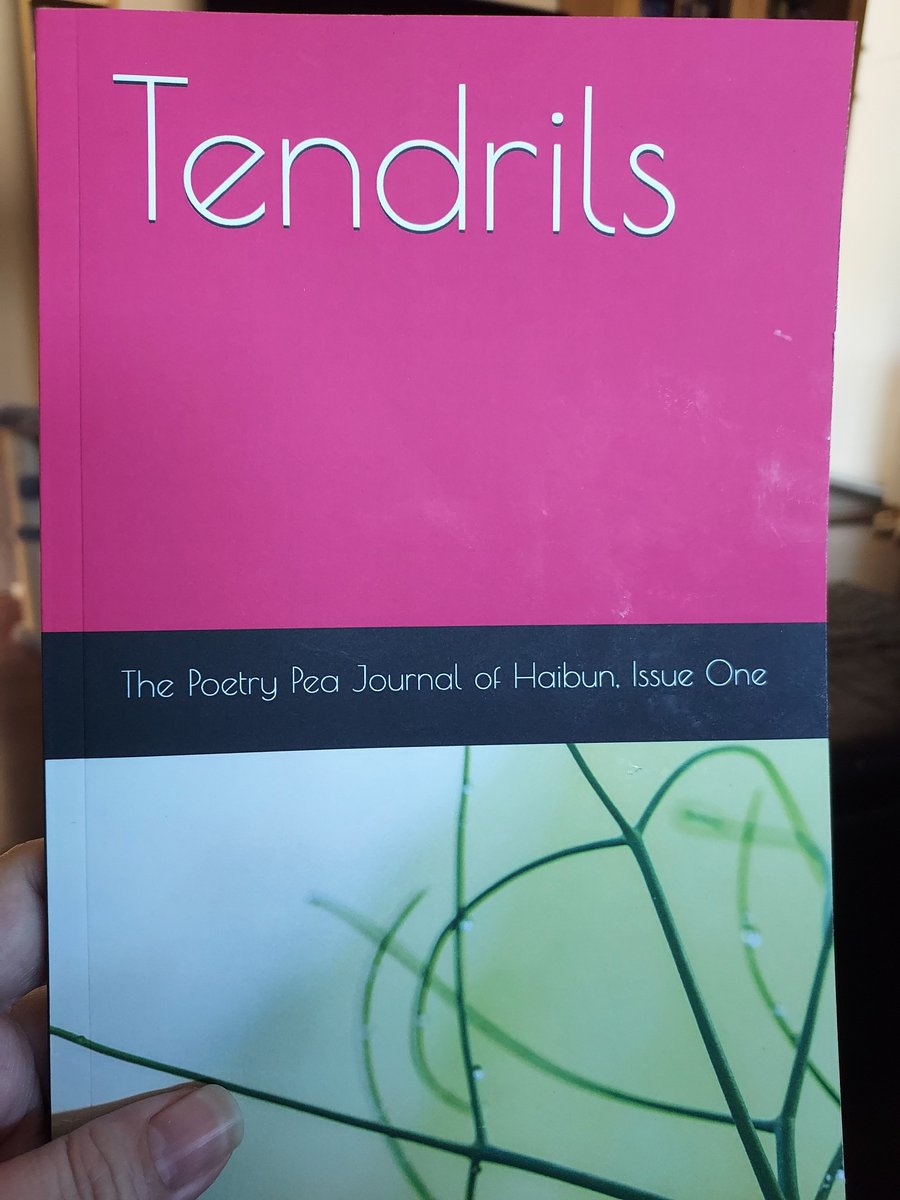 Elated to have a haibun chosen for the 1st issue of Tendrils from Poetry Pea's amazing editors.