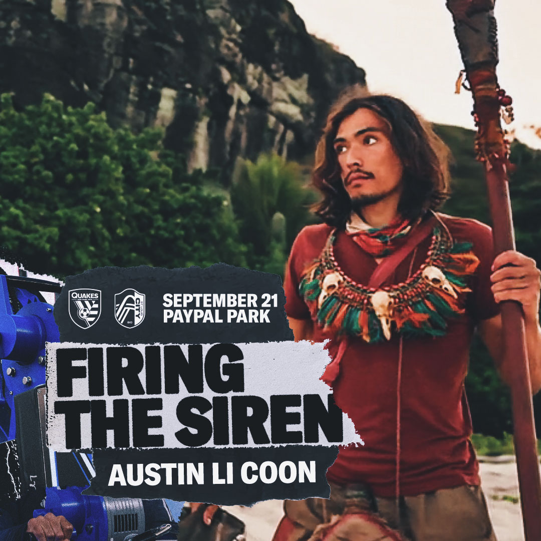SJEarthquakes's tweet photo. 🚨 FIRE THE SIREN! 🚨

Next Saturday we will have San Jose native &amp; @survivorcbs Season 45 contestant @austinlicoon on siren for the first half! 

Undefeated (10-0) @ufc fighter @HyderTheFighter from Cebu City, Philippines/raised in the Bay Area will kick off the second half! https://t.co/lNPThbEenw