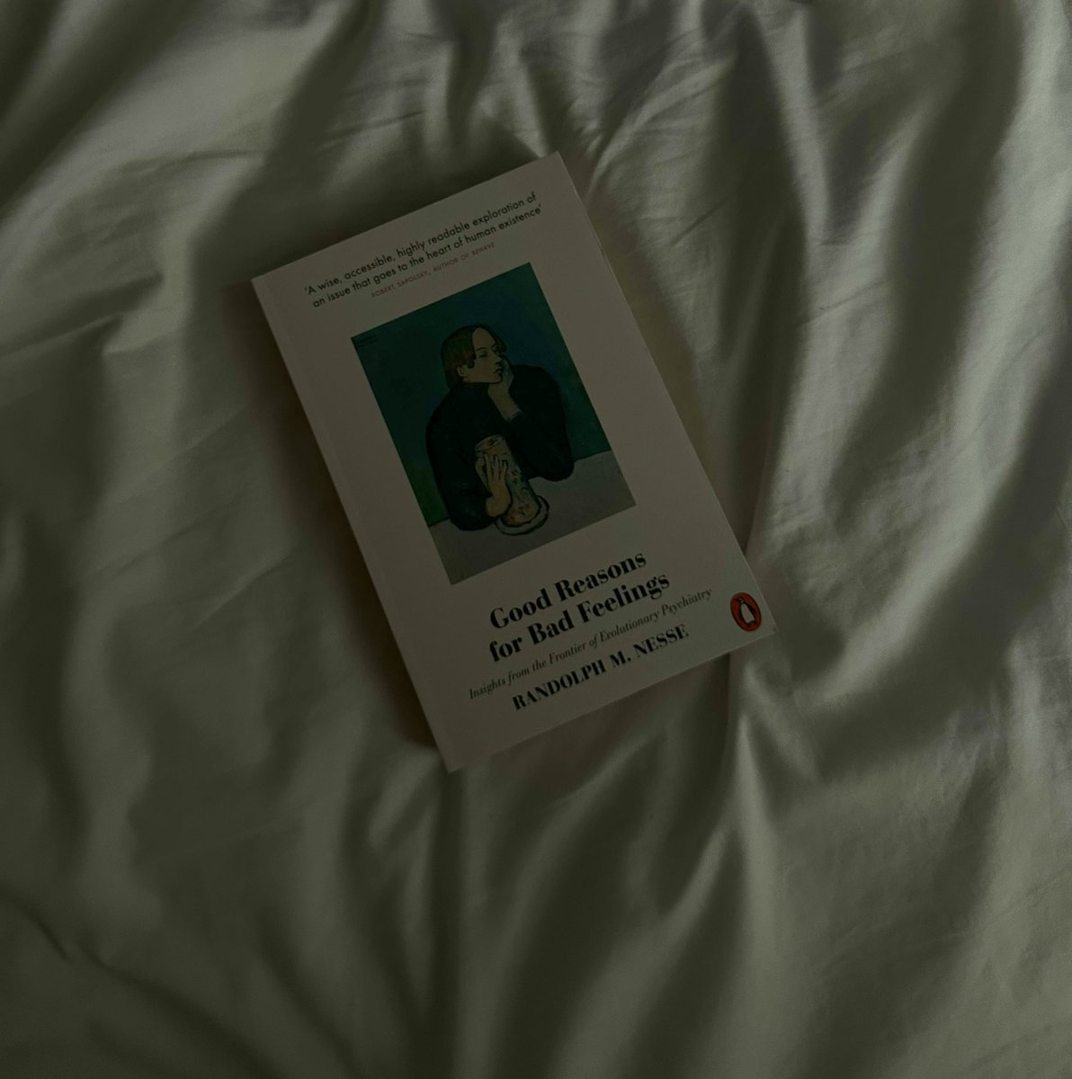 Kelly Lambert (@phdwithkel) on Twitter photo Currently reading โGood Reasons for Bad Feelingsโ by <a href="/RandyNesse/">Randy Nesse</a>
โTo see the whole landscape of mental illness requires a view from a mile high using special glasses that show changes across evolutionary as well as historical time.โ
#reading #psychiatry #biology Currently reading โGood Reasons for Bad Feelingsโ by <a href="/RandyNesse/">Randy Nesse</a>
โTo see the whole landscape of mental illness requires a view from a mile high using special glasses that show changes across evolutionary as well as historical time.โ
#reading #psychiatry #biology