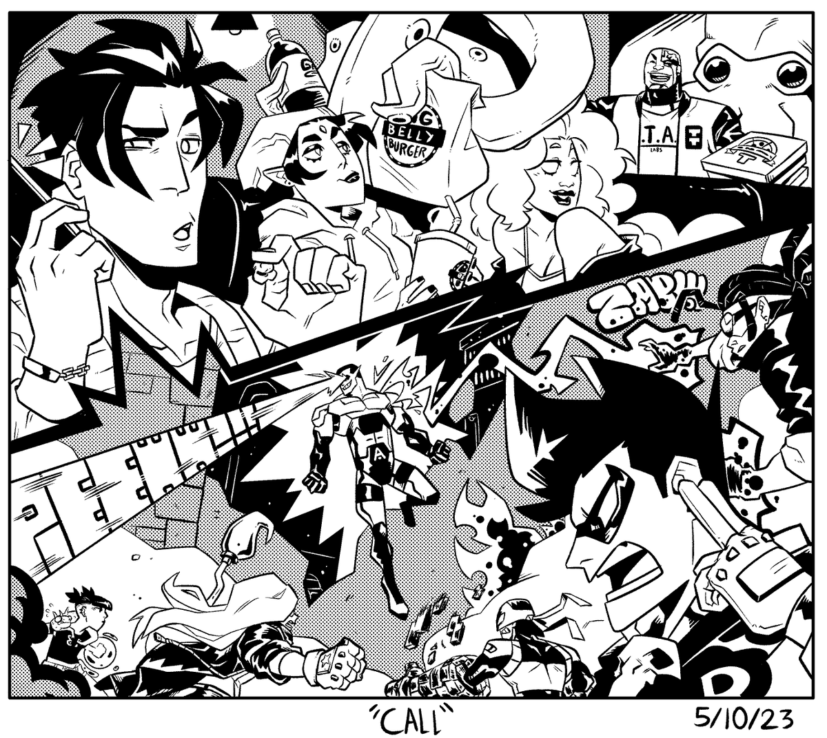 Some of my favorite batober pieces i did last year, one day I'll finish the month, I just worry to much about the details 