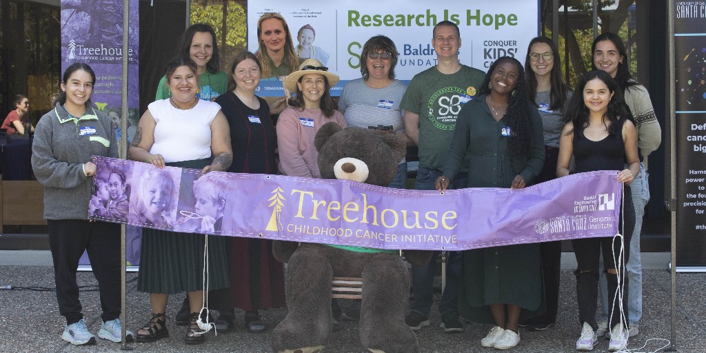 #StandUpToCancer today with Treehouse! We are dedicated to finding novel treatments and improving outcomes for children and young adults with cancer and genetic tumor predisposition syndromes #beatchildhoodcancer 🎗️