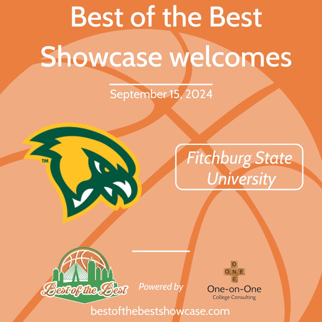 Excited to have you join us @fsufalconswbb for our showcase on September 15th at Babson College from 8:30am- 1:30pm! 🏀.