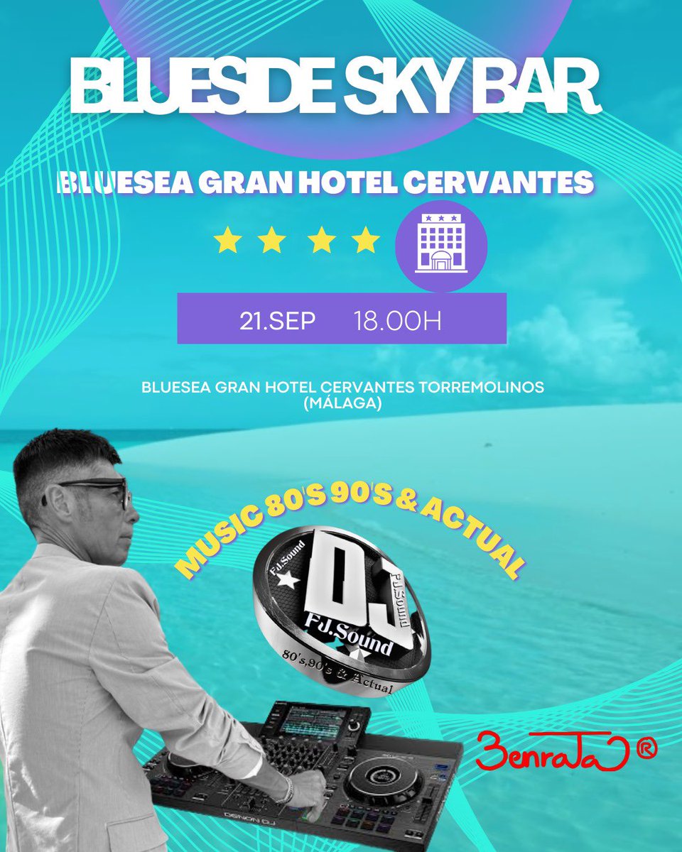 Disfruta de las mejores vistas de Torremolino y con la música q a ti te gusta … ven q no t lo cuenten ..