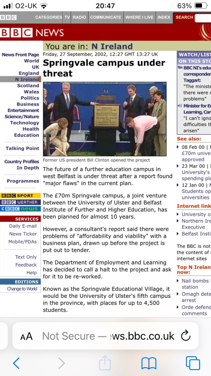 “Affordability”? “Viability” ? Or is it really about  the ability of those who govern to invest in transforming west Belfast …? #CasementPark #GAA #SpringvaleUniversity <a href="/hilarybennmp/">Hilary Benn</a>