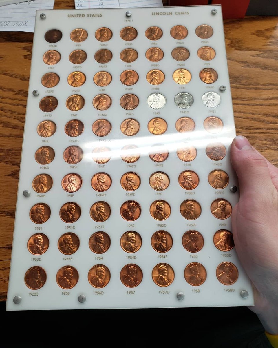 MccoinStacking's tweet photo. Cool pickup for today! Have a few that would need to be replaced to even the set out https://t.co/AfzIjanIsW