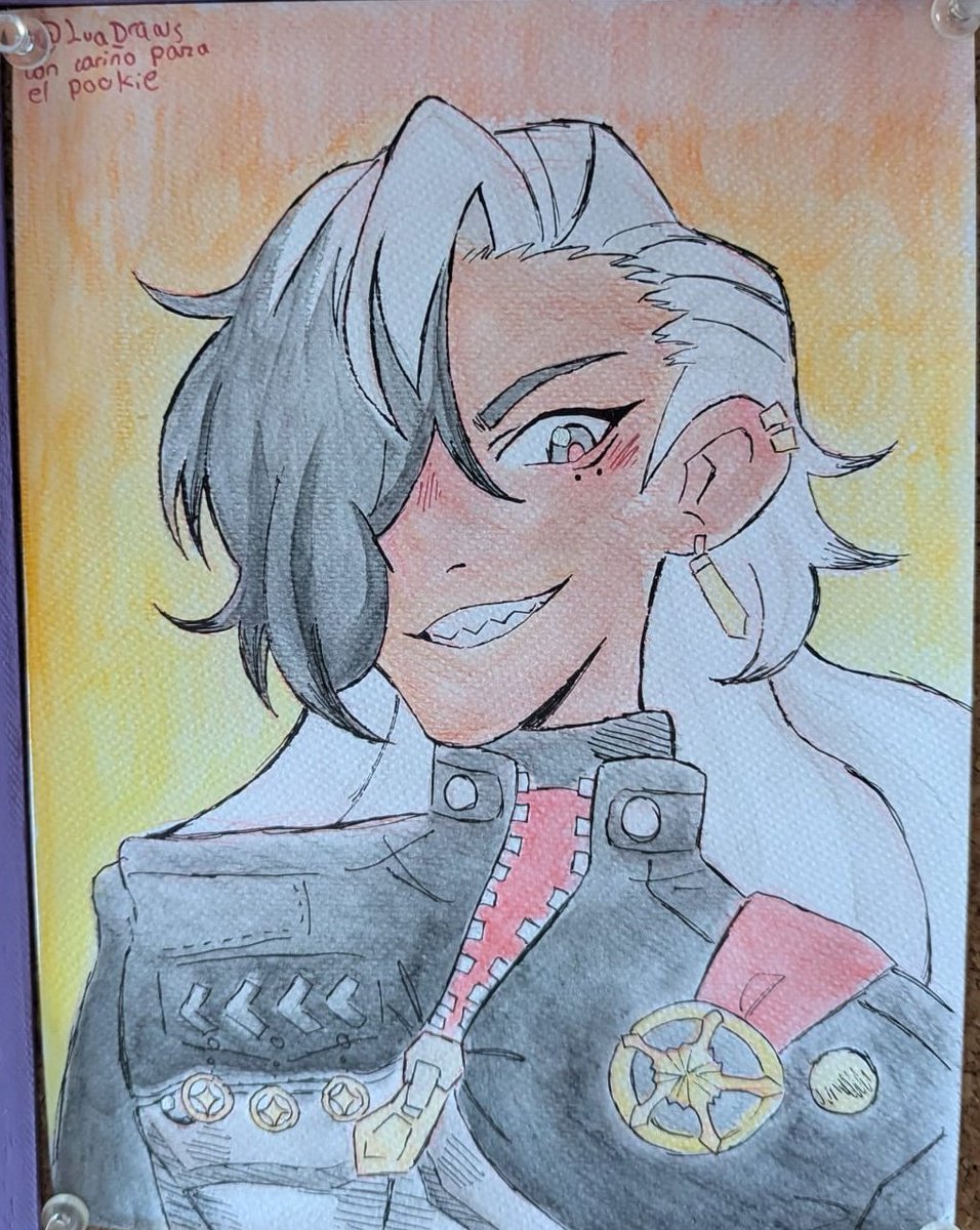 LuaDraws's tweet image. Had a lot of fun making this watercolor Boothill c0mm while on vacation! 
#HonkaiStarRail #hsr #hsrfanart