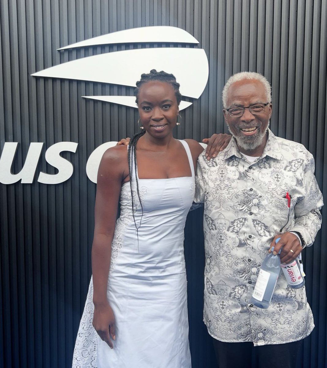 SantaBae90's tweet image. Danai’s US Open post on IG is so sweet 🥹 The way you can tell she’s having the time of her life every time she goes 😊 I’m happy she got to experience that with her adorable father this year! #DanaiGurira 🤍 #USOpen2024 🎾
