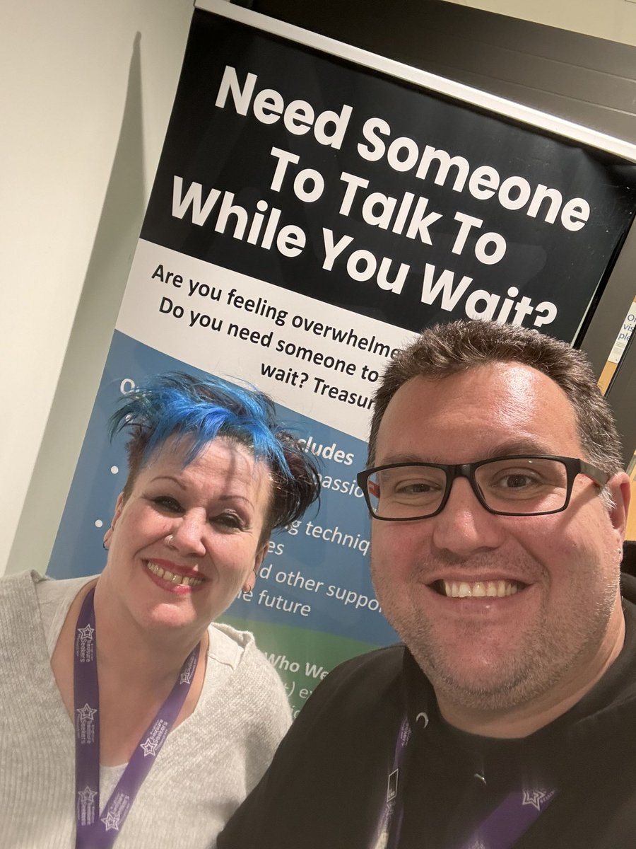 In the emergency department tonight <a href="/gloshospitals/">Gloucestershire Hospitals NHS Foundation Trust</a> providing mental health and emotional support on behalf of <a href="/Cavernglos/">The Cavern</a> <a href="/KFTSeekers/">Treasure Seekers</a>. We provide this service every night Mon-sun for 18+ and we are so blessed to support patients! #newprovision #MentalHealthSupport