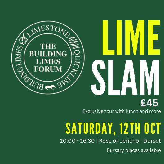 Building Limes Forum (@buildlimes) on Twitter photo 📣 Our next #BLF member’s event is live now with our next #LimeSlam at <a href="/RoseJericho/">Rose of Jericho</a> .
Details and tickets available here 👇
tickettailor.com/events/thebuil…
Members only. Spaces limited. Bursaries available.
Not a member? Join today! 📣 Our next #BLF member’s event is live now with our next #LimeSlam at <a href="/RoseJericho/">Rose of Jericho</a> .
Details and tickets available here 👇
tickettailor.com/events/thebuil…
Members only. Spaces limited. Bursaries available.
Not a member? Join today!