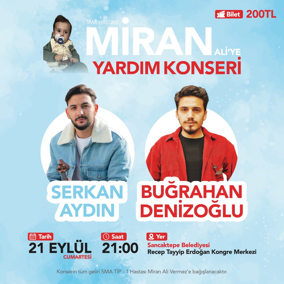 bugradenniz's tweet photo. 21 Eylül‘de Sancaktepe‘de!
#MiranAliSeninleyiz https://t.co/WCPFvtg3Yn