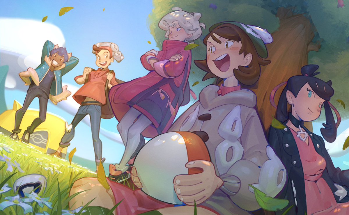 eskey_09's tweet photo. [pokemon] friends in galar...two! https://t.co/yLIshGhYCT