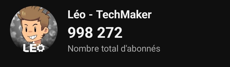 C'est le moment de partager ou jamais 👀
Je lance un live a 999 000 pour voir ce que le compteur fait quand il passe a 7 chiffres !