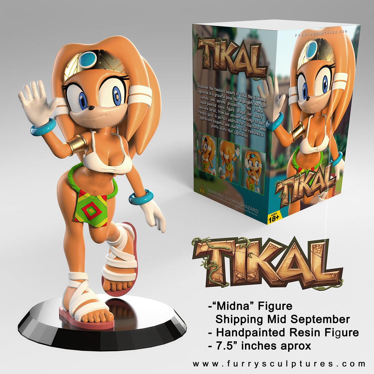 TIKAL finished

#furryarwork #amyrose #furrycommision