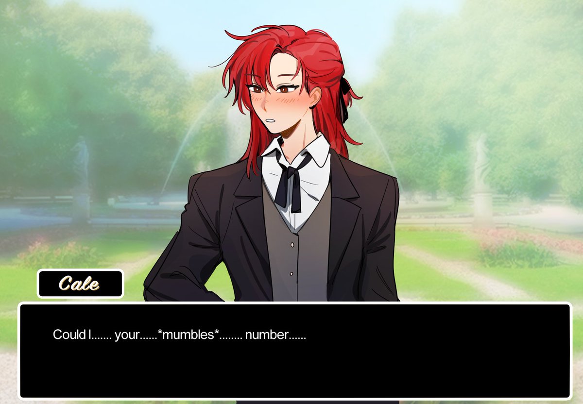iincos's tweet photo. otome game au.... when you get isekai'd into a dating sim but you're aro ace #lcf https://t.co/mirThaoEWU