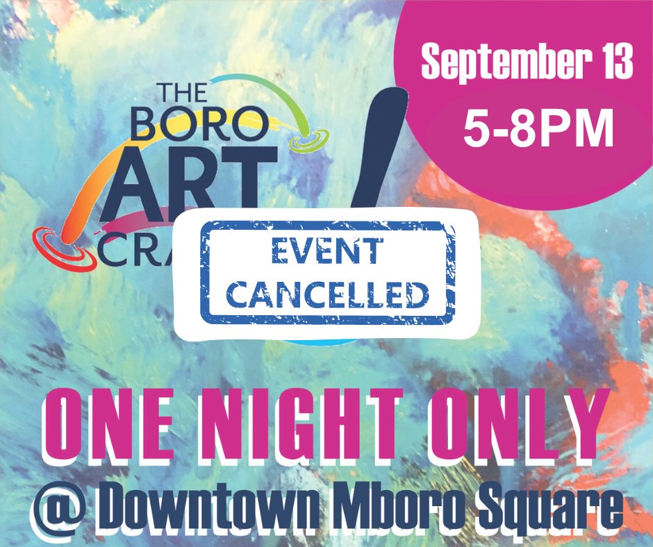 Due to the impending inclement weather, the Crawl around the Historic Courthouse will be cancelled for this evening.