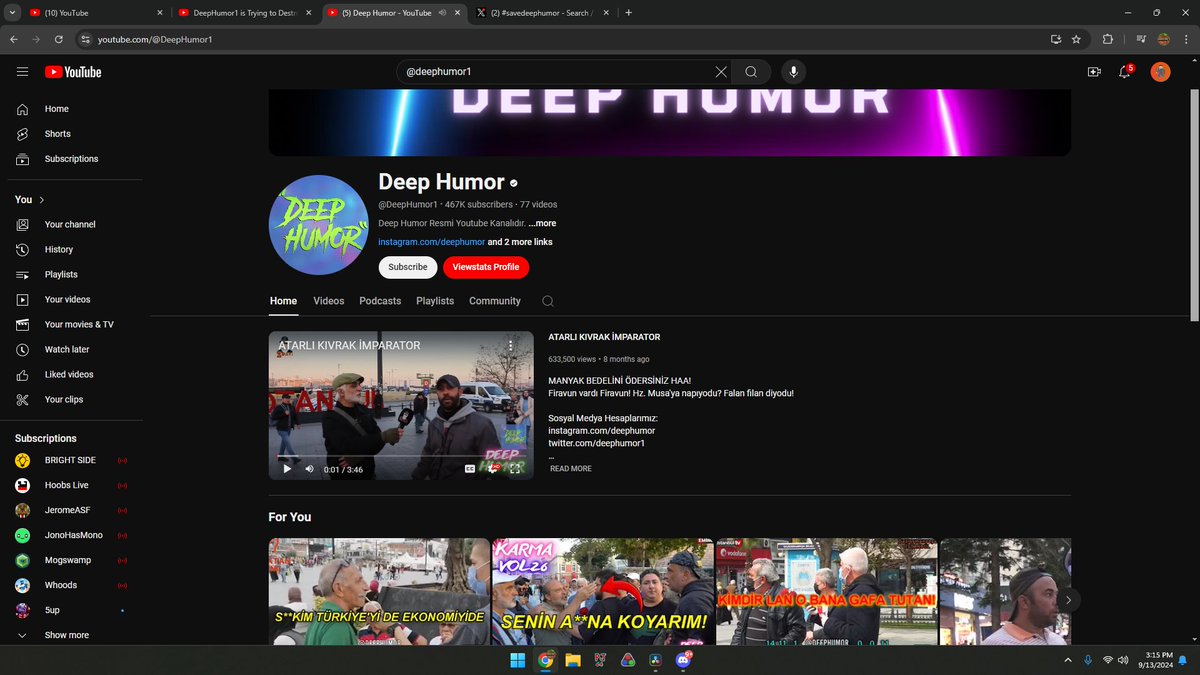 MinetestSoreYT's tweet image. #savedeephumor GET THIS IMPOSTER OFF OF YOUTUBE