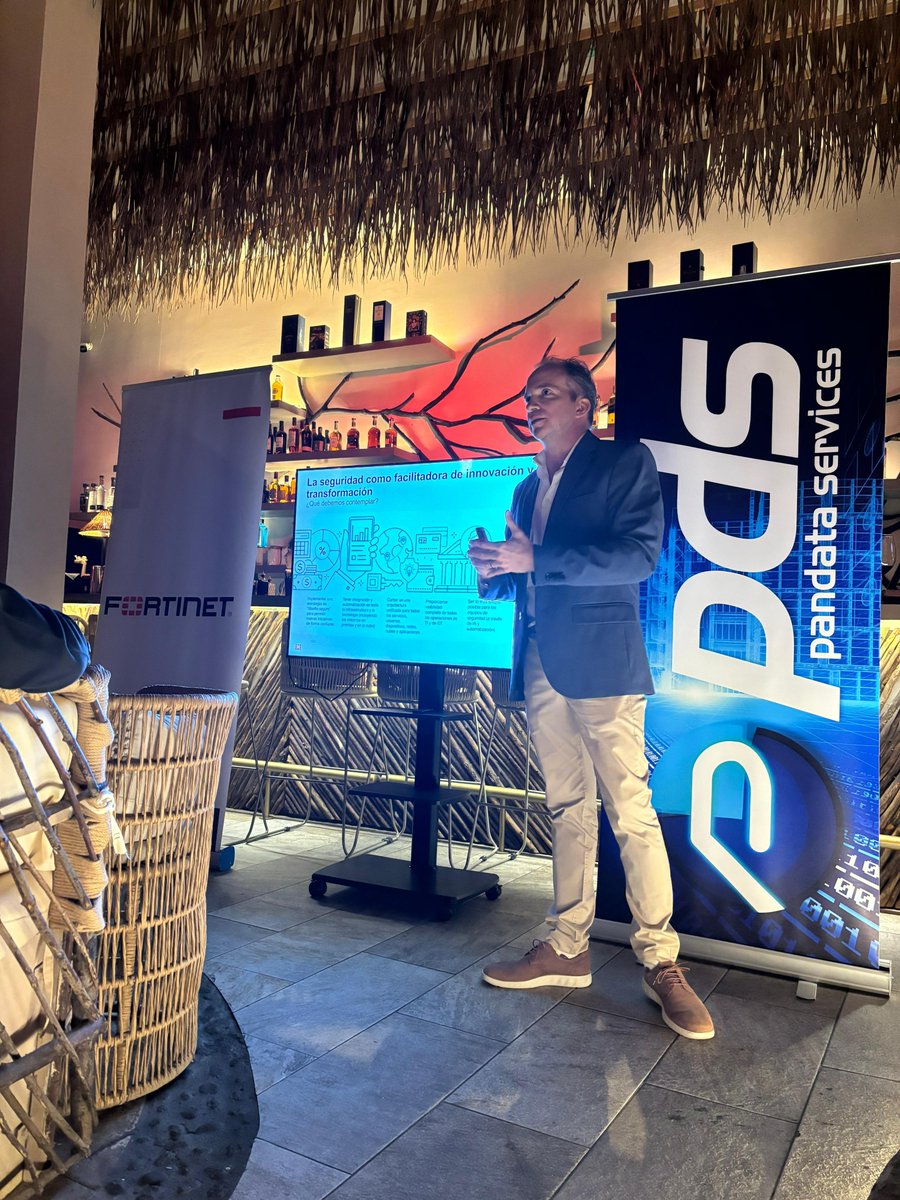 PandataServices's tweet photo. Gracias a nuestros clientes y partner @Fortinet, por ser parte de este evento clave 🚀 Impulsando la detección temprana y la prevención de amenazas 🔒

Juntos, seguimos innovando en soluciones de ciberseguridad para un futuro más seguro ✅ https://t.co/28HyPktuHx