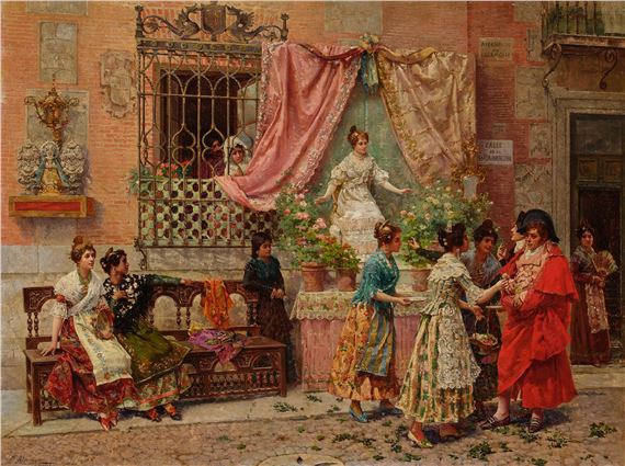 mitchel_ell's tweet photo. Luis Alvarez Catala (1836 – 1901) was a Spanish painter. #Rococo #art https://t.co/2kruD9FPmw