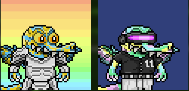 These Dizzy Demons are fire  🔥🔥🔥.  I've even looked at what others have, and they are all unique and impressive.  Each of them feels so special.  Good job <a href="/DizzyDragonsNFT/">Dizzy Dragons</a>