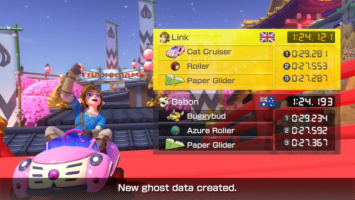 SKaR__MK's tweet photo. NINJAAAAAAAAAAA #MK8DXWR https://t.co/jHawJr8P5o