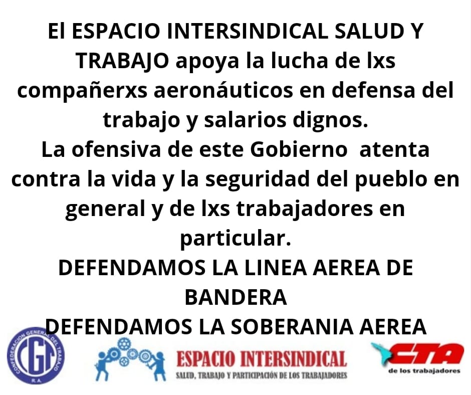 APAERONAUTICOS's tweet photo. Gracias compañeros/as por la solidaridad

@Aeronavegantes @UPSA_Oficial @aplapilotos @ATEPSA_Nacional 

#UnidadDeLxsTrabajadorxs https://t.co/HSa7WgGjCc
