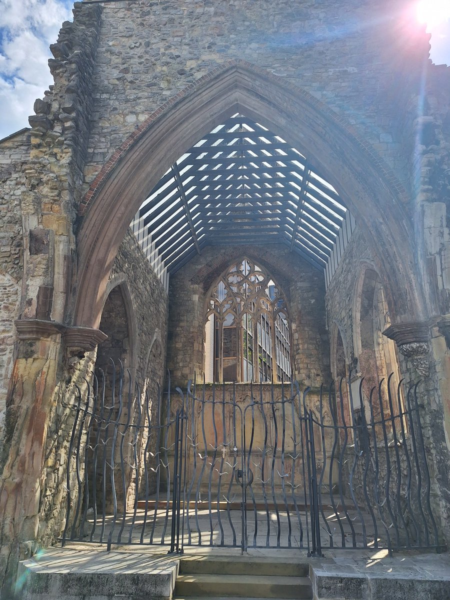 Interior of Holyrood church, taken by SAS twitter admin