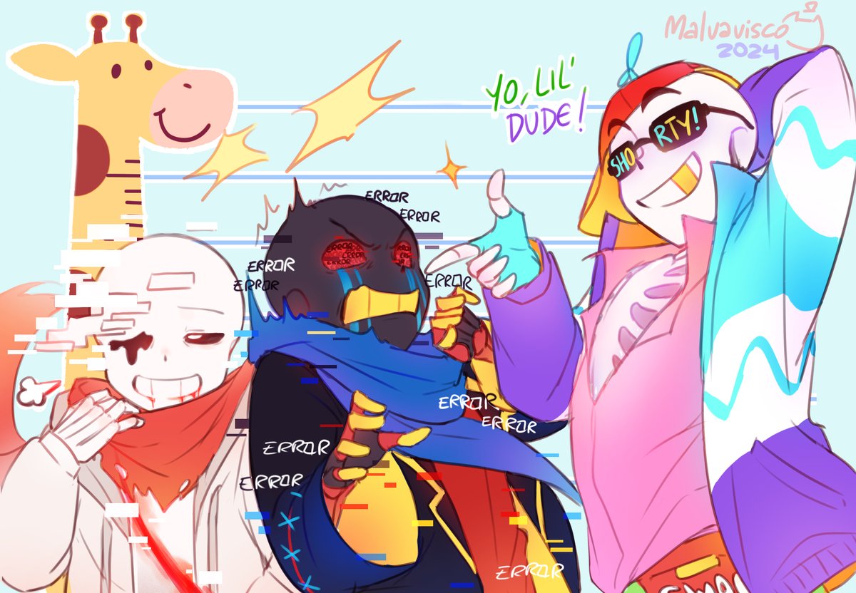 marsh_eme's tweet photo. iiiii LOS HERMANITOS 😭💖💖 #genosans #errorsans #freshsans #calaberitasgays https://t.co/sgbq3pK3Ip