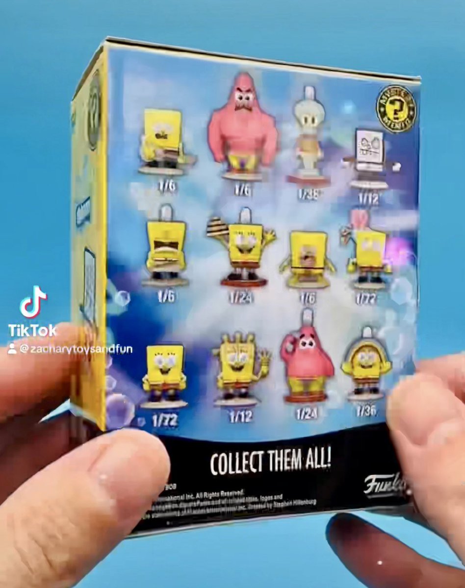 ZacharyToysFun's tweet photo. The new SpongeBob minis - see on TikTok.

https://t.co/5Nus2tFctE

 #love #funko #minis #spongebob #squarepants #funkopop #funkominis #mime #mysterybox #fyh #fun #cartoon #vinyl #spongebobmeme #meme #patrick #funny #collection https://t.co/FgGjYflkNb