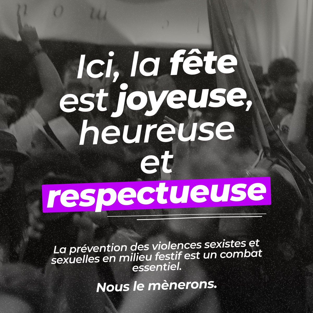 GenerationsMvt's tweet photo. 🟣 À la @FetedelHumanite comme ailleurs, nos fêtes sont joyeuses, heureuses et respectueuses !

Face aux violences sexistes et sexuelles, quelques rappels sur les dispositifs mis en place ⬇️ https://t.co/OHniAMUlaM