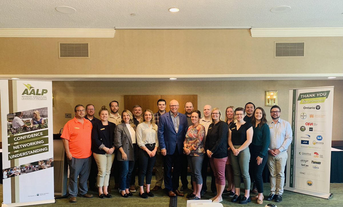 Thank you, <a href="/RobFlackEML/">Rob Flack</a> for joining Class 20 in London. Your message on the importance of giving back to our communities as well as our industries truly highlighted the essence of leadership. Together, we will continue to build a strong and thriving ag sector and #RuralON.