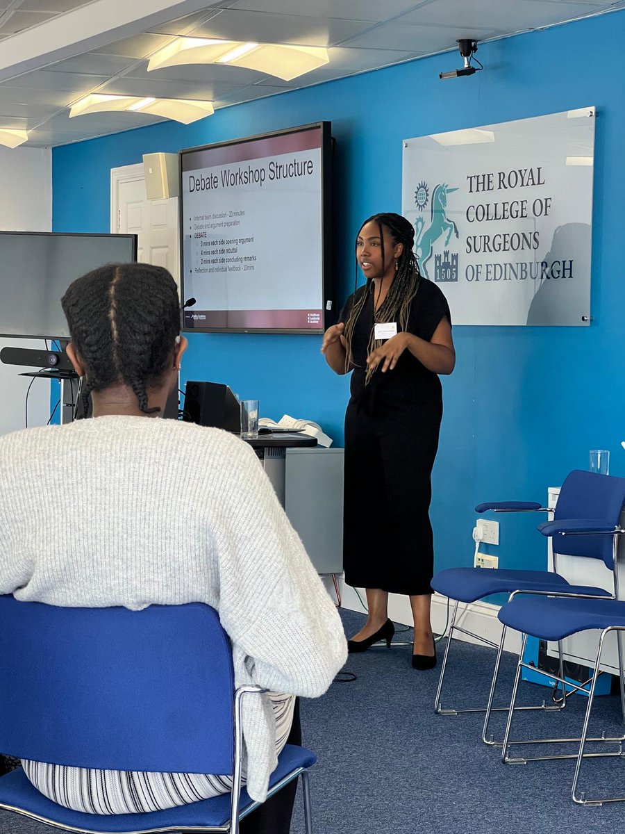 Great honour to organise and deliver @babuk_org Future Surgeons: Leadership and Beyond course at <a href="/RCSEd/">The Royal College of Surgeons of Edinburgh</a> Birmingham  Centre supported by <a href="/HLA_int/">The HLA</a> <a href="/johannmalawana/">johannmalawana</a> and <a href="/MelaninMedics/">Melanin Medics</a> <a href="/olamide_dada/">Olámidé.</a>.  fantastic collab to provide a bespoke programme
#futureblacksurgeons #Leadership