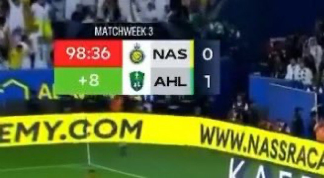 AFC4NET's tweet photo. هذا ما حدث في مباراة اليُوم 🤷‍♂️! https://t.co/5sdE5sdXDV