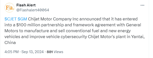 TheBull_Stocks's tweet photo. This account is an imposter of the real @FlashAlert_me
putting out unverified news/filings
some already being deleted!
$CJET- $VMAR- $CURR