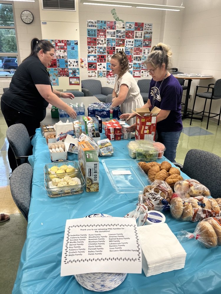 PtPleasantAACPS's tweet photo. PPES has the best community! Thank you to our families for donating food items for a staff breakfast this morning! @AACountySchools #BelongGrowSucceed https://t.co/EEqUPDQNIU