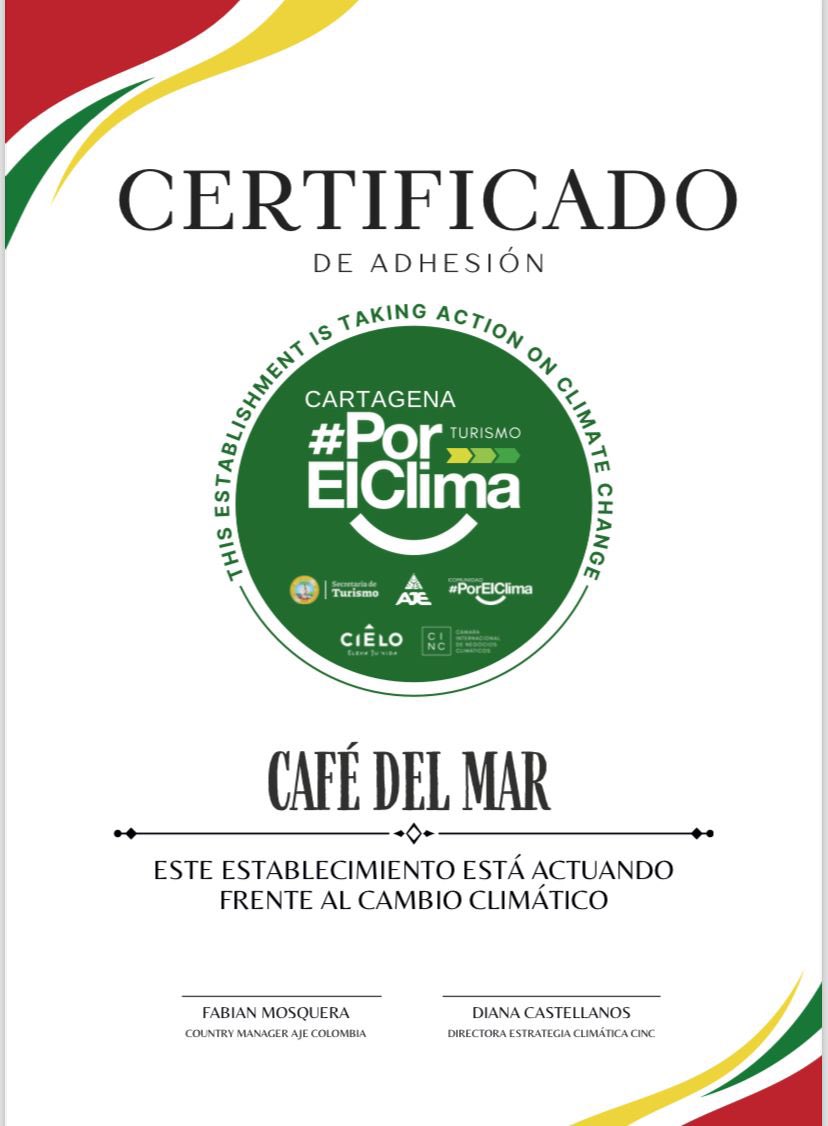 cindylaura708's tweet photo. Pioneros en la práctica para la construcción de un Turismo Sostenible 🍀 en la ciudad de Cartagena! @cafedelmarcartagena https://t.co/f69WBodUl1