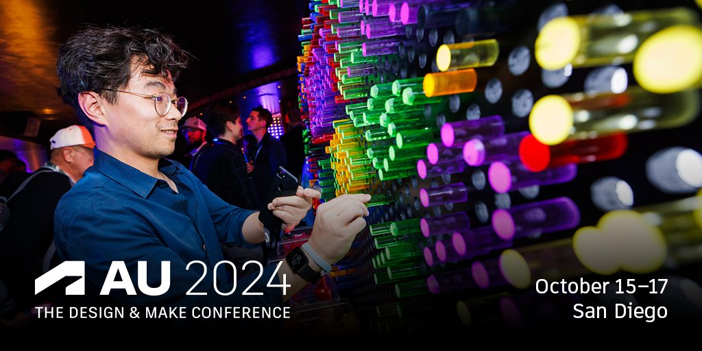 ✨Experience the magic of community at #AU2024! Connect with like-minded design and make professionals through meetups, celebrate together at parties, explore the Community Zone, and get reenergized at the AU 5K. 🏃 

Learn more in the AU blog: 👉 autode.sk/3B0Au9d